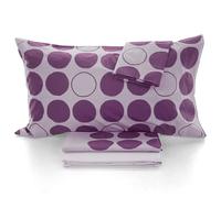 Lenzuola Gabel Bubbles matrimoniale completo letto due piazze puro cotone 100%
