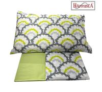 Lenzuola Happidea Lenzuola Matrimoniale Chlamis Verde Made In Italia