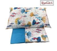 Lenzuola Happidea Lenzuola Singola Reef Blu Made In Italia