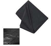 Lenzuola in PVC, lenzuola nere, impermeabili, usa e getta, per massaggio con olio, 129,5 x 221 cm