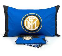 Lenzuola INTER F.C. singolo ufficiale completo letto una piazza 100% cotone