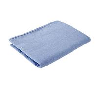 Lenzuola lavabili per lettino massaggio, ipoallergeniche, in morbido cotone, per letto salone spa, 80 x 200 cm, con foro per la respirazione del viso, blu navy