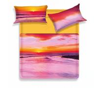 Lenzuola Letto Matrimoniale BIANCALUNA Miss Terry Bigo Tramonto
