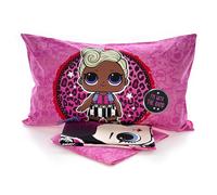 LOL Surprise Completo Lenzuola Born to Be Bad 100% Cotone Singolo Rosa