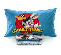 Lenzuola Looney Tunes singolo Completo Letto Bugs Bunny una piazza cotone 100%