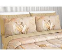 Lenzuola Matrimoniale Digitale Floreale Set Completo 100% Cotone Vari Colori