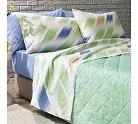 Lenzuola Matrimoniali Bassetti Slating V1 cm 240×280 con doppie federe