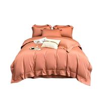 Lenzuola matrimoniali e copripiumino Set di quattro pezzi in cotone stile europeo di lusso leggero, lenzuola in cotone a fibra lunga in puro cotone, copripiumino, set di biancheria da letto Set di