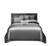 Lenzuola matrimoniali e copripiumino Xinjiang in cotone a fibra lunga a 140 capi, letto cavo di fascia alta, quattro pezzi, set di biancheria da letto artigianale di lusso leggero, 4 set di lenzuola