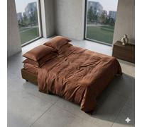 Lenzuola Matrimoniali Melange Lilium Mikado in Raso | E. Galizzi