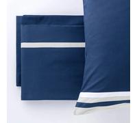 Lenzuola Matrimoniali puro Cotone Tinta Unita completo letto linea oro da vinci