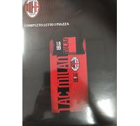 LENZUOLA MILAN A.C. 1 POSTO COMPLETO SINGOLO SQUADRA OFFERTA FINE CAMPIONATO