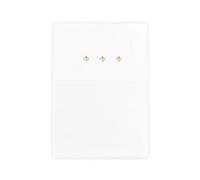 Lenzuola per Culla Carrozzina Bees Bianco 75x100cm