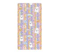 Lenzuola per culla in cotone per neonati e ragazze, comode, traspiranti, con zucche, fantasmi, cartoni animati, per cameretta dei bambini, 1 confezione per cunas de ni?o, 52 x 28 cm