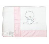 Lenzuola per culla in flanella/pile, Misura standard 60 x 120 cm, lenzuolo con angoli + federa cuscino + lenzuolo