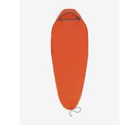 Lenzuola per sacco a pelo Sea to Summit Reactor Fleece Compact arancione scuro
