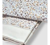 Lenzuola piazza e mezza completo in flanella Gabel ANITA beige