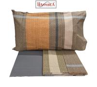 Lenzuola Singola Flanella Cinnamon Giallo Happidea