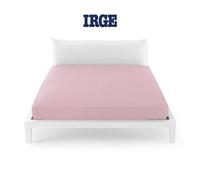 Lenzuola Sotto Irge Singolo/Matrimoniale Con Angoli In Tinta Unita 100% Cotone