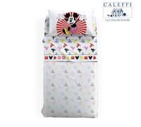 Lenzuola Topolino Disney Caleffi Singola Mickey Fantasy Puro Cotone