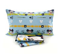 Lenzuola Topolino Mickey Singolo Piazza e Mezza Completo Letto Puro Cotone 100%