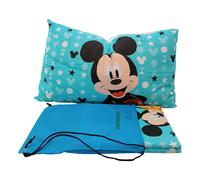 Lenzuola una piazza e mezza Disney Mickey Mouse Cotone con Sacca Sport ricamata