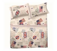 Lenzuola Venere Matrimoniale Novia Set Completo Letto 2 piazze 100% puro Cotone