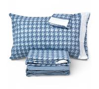 Lenzuola Zucchi Flanella invernale Crocus Matrimoniale completo letto Cotone