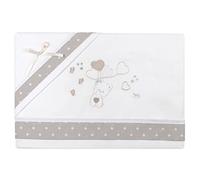 Lenzuolino Lettino Culla Neonato Set 3Pz. Regalo Bimbi Coordinato Bambini Completo 100% Puro Cotone | Made in Italy