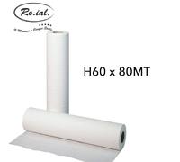 LENZUOLINO ROTOLO PER LETTINO IN CARTA 60 cm x 80 m MASSAGGI ESTETISTA MONOUSO ROIAL