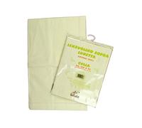 Lenzuolino sopra per culla LUNETTA per materasso cm.30x70 (Lenzuolino Sopra, GIALLO)