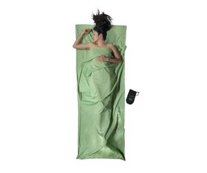 Lenzuolo a pieghe COCOON Cotone Org-Rettangolare (tonalità foresta) TU