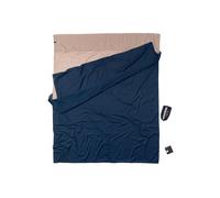 Lenzuolo a sacco COCOON Cotone Egitto-Rettangolare-Doppio formato (cachi / tuareg) TU