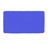 Lenzuolo blu impermeabile per lettino per bambini, materasso da viaggio per bambini, 127 x 63 cm (lenzuolo, letto non incluso)