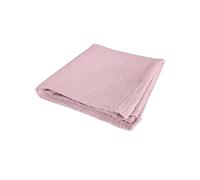 Lenzuolo con angoli, 100% garza di cotone, 60 x 120 cm, rosa
