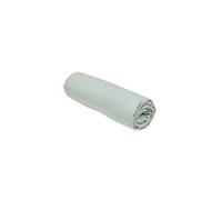 Lenzuolo con angoli 140 x 200 per 2 persone, grande berretto 30 cotone, tinta unita Celadon