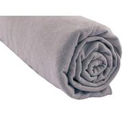 Lenzuolo con angoli, 160 x 200 cm, 100% cotone biologico, per letto matrimoniale, king size, nocciola, morbido e regolabile, elastico e traspirante, sonno salutare, marchio Easy dort | certificato