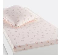 Lenzuolo con angoli 50% cotone riciclato Camomille Multicolore 90 x 140 cm