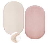 Lenzuolo Con Angoli Carrozzina,Set Da 2 81 * 43 CM Lenzuola Per Culla Con Angoli In Mussola,Lenzuolo Per Materasso In Mussola Traspirante,Lenzuolo Con Angoli Per Culla Per Lettino