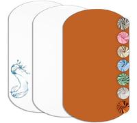 Lenzuolo con angoli Cododo 60 x 80 cm (set di 2) compatibile IORA + 1 coprimaterasso impermeabile coododo compatibile Iora - Set 2 + 1 lenzuola coododo - Oeko-TEX (bianco/cammello, 60 x 80 cm)