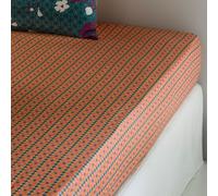 Lenzuolo con angoli cotone, Miss China Blu 180 x 200 cm