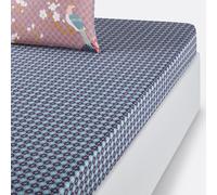 Lenzuolo con angoli cotone, Miss China Viola 140 x 190 cm