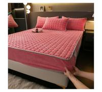Lenzuolo Con Angoli Di Flanella Ultra Morbida Con Design Di Tasche Profonde, Biancheria Da Letto Traspirante For Tutte Le Stagioni For Un Confort Tutto L'anno(rosa,120X200cm)