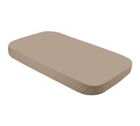 Lenzuolo con angoli grande, per lettino Waldin 7in1 - biancheria da letto per lettino per bambini - cotone facile da pulire, super morbido e resistente, tortora