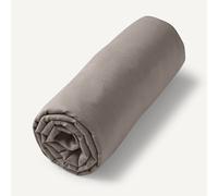 Lenzuolo con angoli in voile di cotone bio per bambini, Gypsum Verde 90 x 190 cm