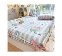 Lenzuolo con angoli King Performance Copriletto con angoli ultramorbido Twin-XL Dimensioni 100% cotone Tasca profonda respira 1 (uno) solo lenzuolo con angoli Queen Beeding (Colore : L, Dimensioni :