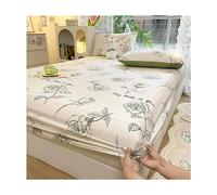 Lenzuolo con angoli King Performance Copriletto con angoli ultramorbido Twin-XL Dimensioni 100% cotone Tasca profonda respira 1 (uno) solo lenzuolo con angoli Queen Beeding (Colore : L, Dimensioni :