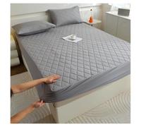 Lenzuolo con Angoli Lettino Coprimaterasso Matrimoniale Singolo Una Piazza e Mezza Trapuntato Fodera Coprimaterassi Lavabile Antiscivolo Microfibra Protezione per Materasso(Color 1,2PCS 48x74cm(pillow