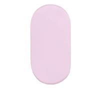 Lenzuolo con angoli per culla in raso di seta, morbido, traspirante, resistente, coprimaterasso per culla/culla, unisex, per bambini e bambine (rosa)