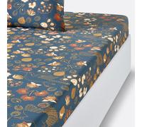 Lenzuolo con angoli percalle di cotone, Sira Altro 90 x 190 cm